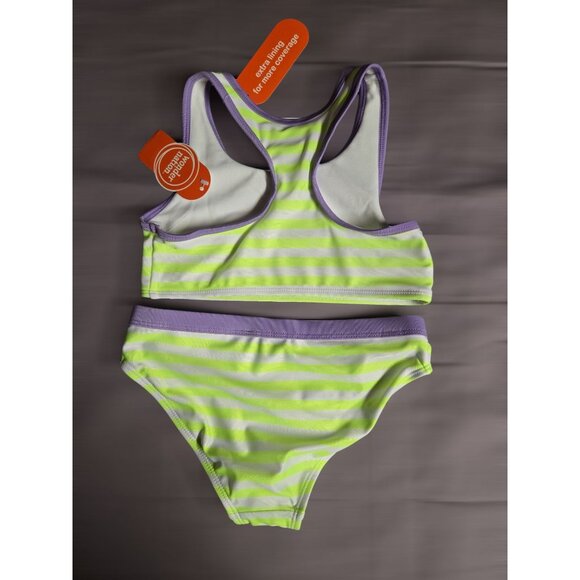 NWT Girls 2-Piece Bikini Swimsuit Set – Size Medium 7-8 - UPF 50+ Sun Protection - Picture 3 of 3